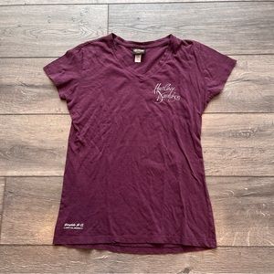 Harley Davidson purple shirt XL
